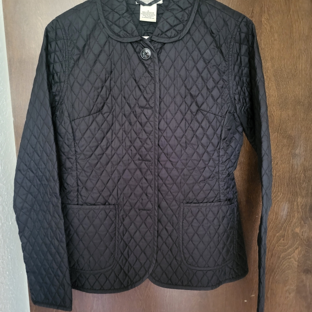 Black Quilted Women's Jacket